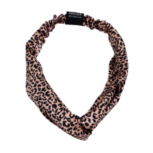 Custom high quality wholesale designer silk headband sacrf silk wrap headbands